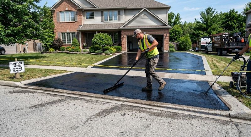 Asphalt Driveway Sealing in San Antonio, TX
