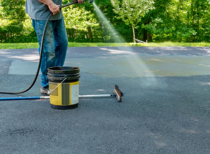 Sealing a Residential Driveway