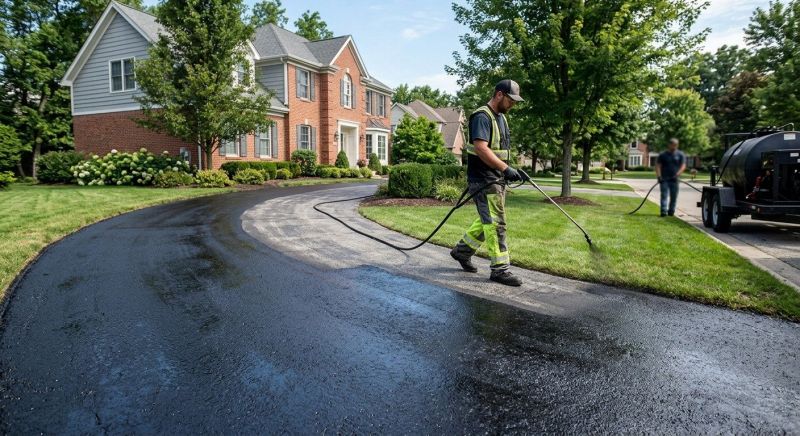 Blacktop Driveway Sealing in Fort Collins, CO