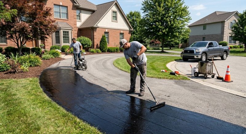Blacktop Sealcoating in Denver, CO