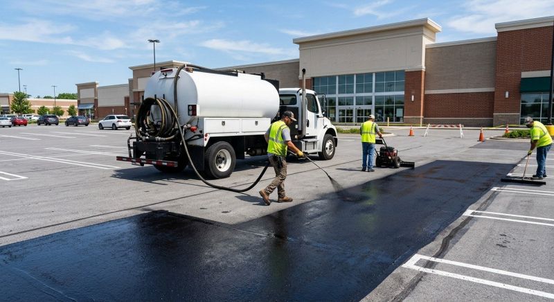 Commercial Parking Lot Sealing in Denver, CO