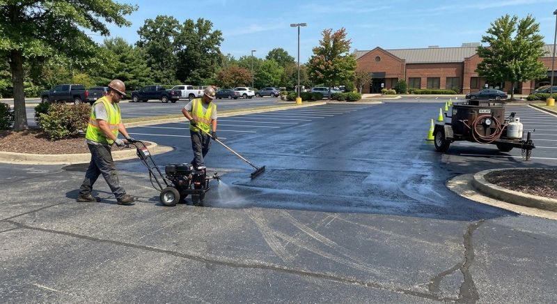 Commercial Parking Lot Sealing in Grand Rapids, MI
