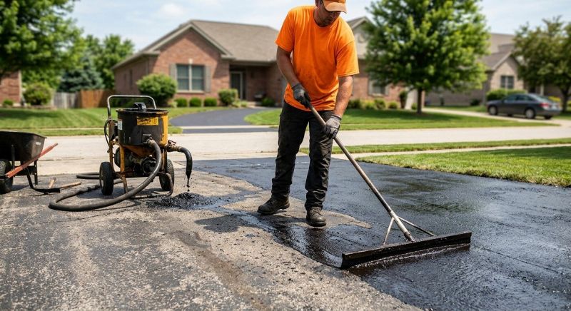 Driveway Slurry Sealing in Grand Rapids, MI