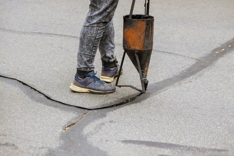 Hot Tar Driveway Sealing in Fort Myers, FL