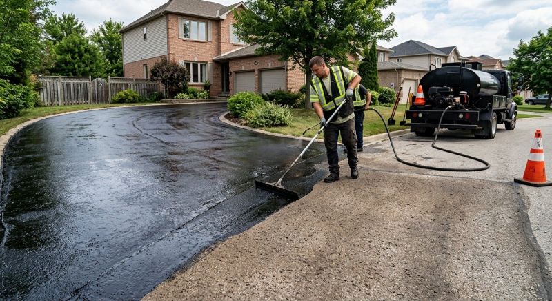 Residential Asphalt Sealing in Greenville, SC