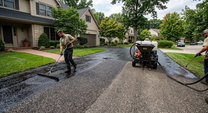 Residential Driveway Sealcoating in Fort Collins, CO